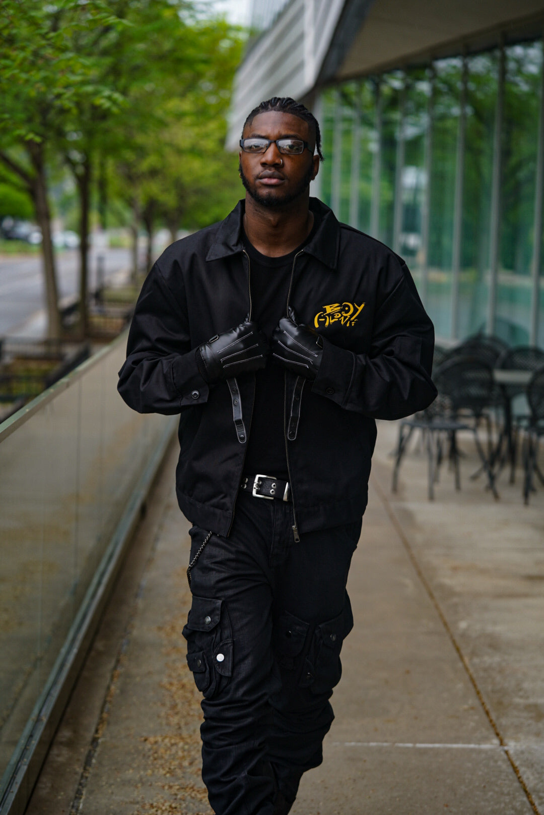 BOY - ALONE EMBROIDERY “ CLOSET PRAYERS” JACKET $250
