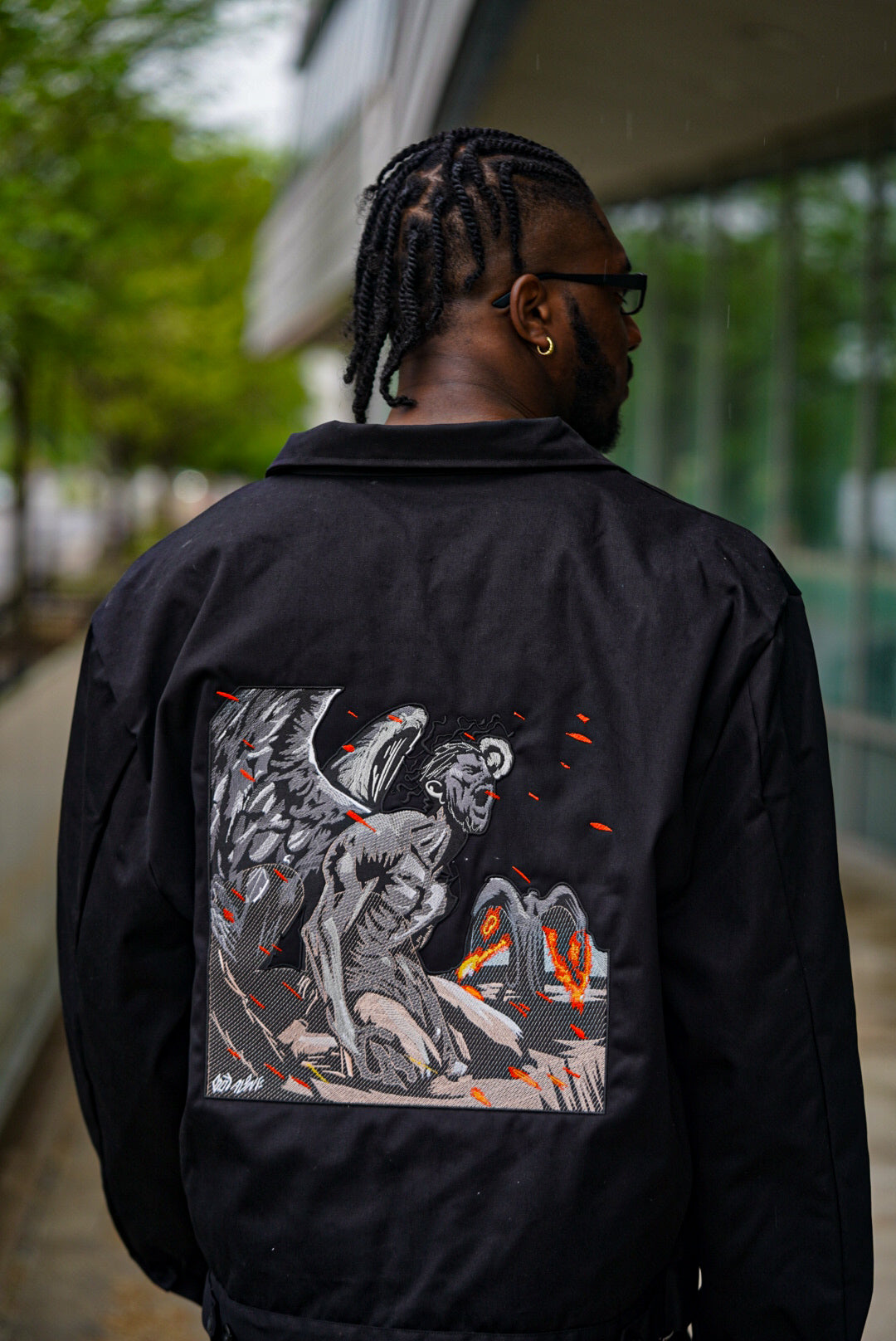 BOY - ALONE EMBROIDERY “ CLOSET PRAYERS” JACKET $250