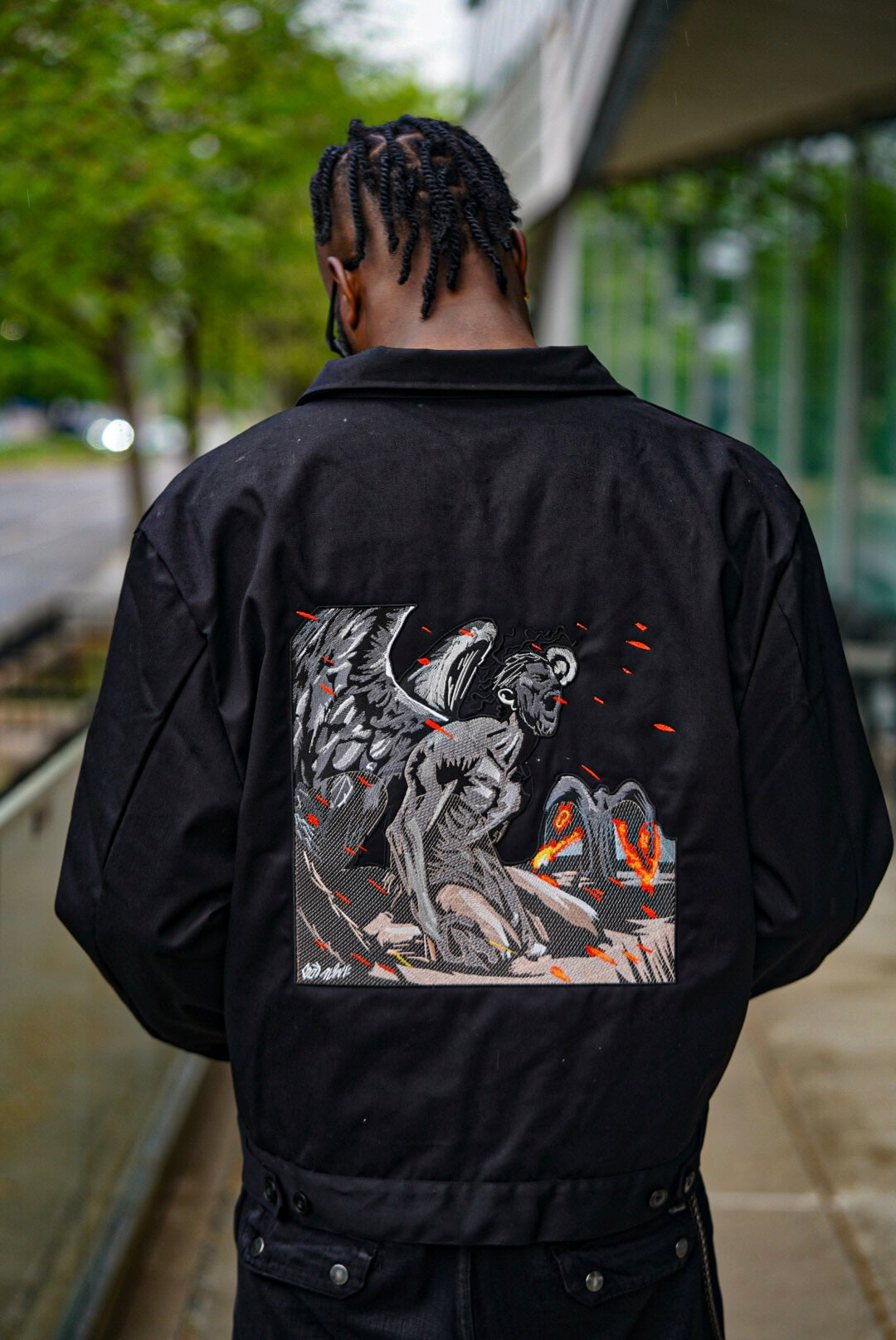 BOY - ALONE EMBROIDERY “ CLOSET PRAYERS” JACKET $250