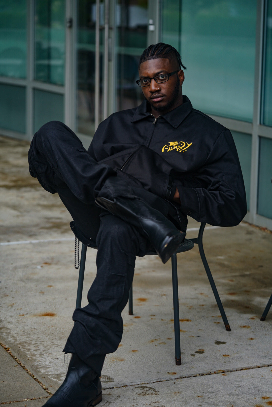 BOY - ALONE EMBROIDERY “ CLOSET PRAYERS” JACKET $250