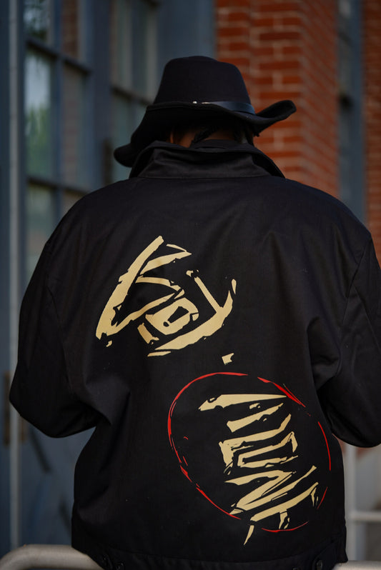 BOY - ALONE EMBROIDERY “ MYRE’S FACE” / BACK DESIGN “ JACKET